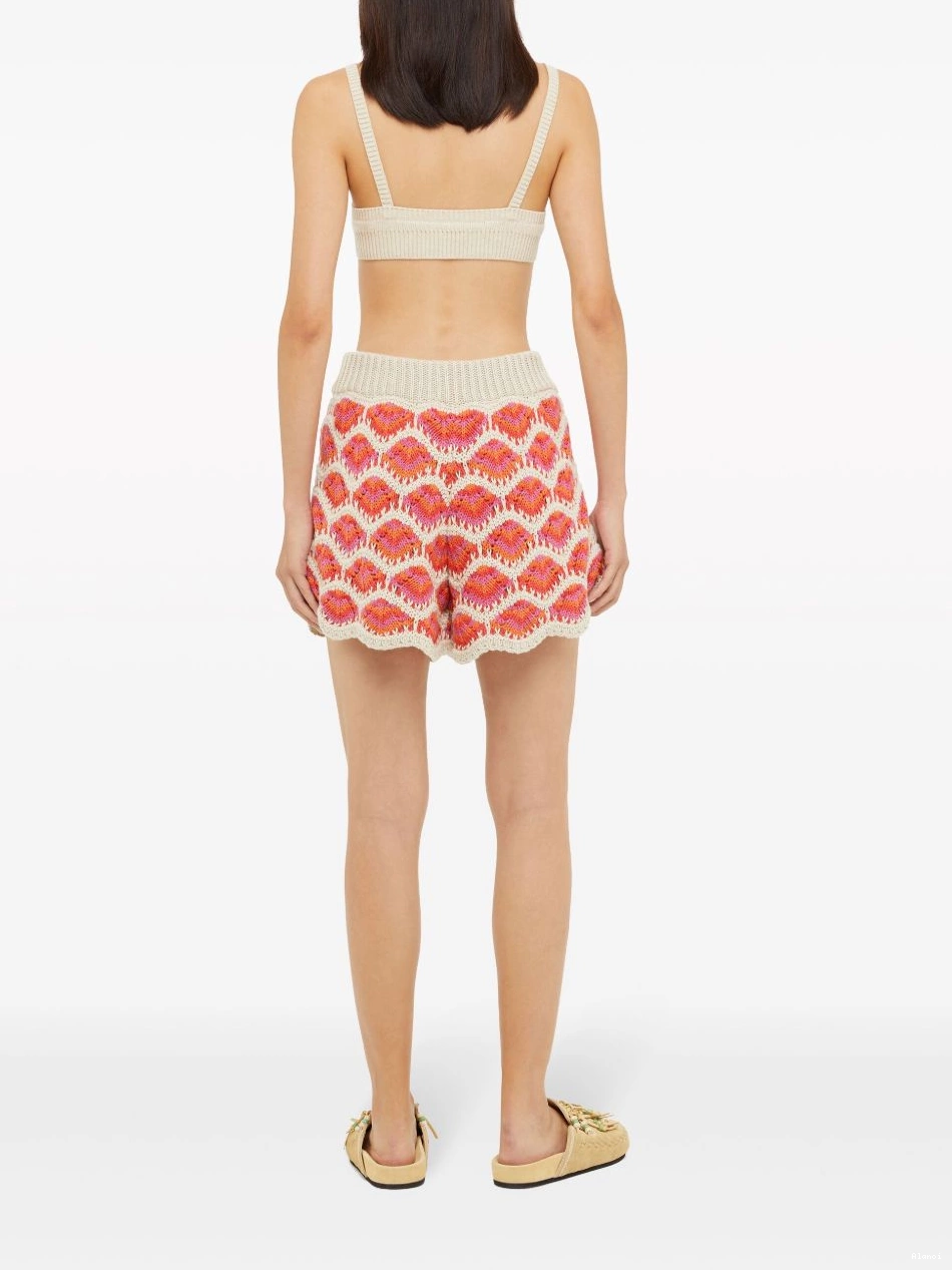 Affordable crochet-knit Hawa Women shorts Alanui Mahal 0728